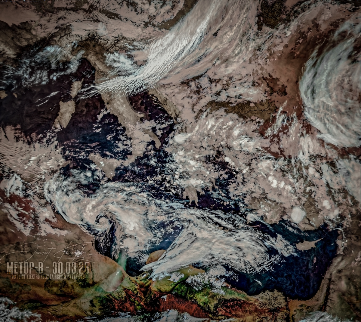 3.25 MetOpB avhrr 3 rgb AVHRR 3b45 IR False Color corrected